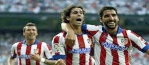 Atletico in campo sabato contro il Valencia Atletico in campo sabato contro il Valencia