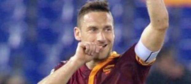 Totti, prezioso il suo gol in Champions League. Totti, prezioso il suo gol in Champions League.