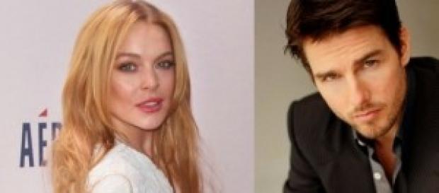 Lindsay Lohan y Tom Cruise estarían juntos. Lindsay Lohan y Tom Cruise estarían juntos.