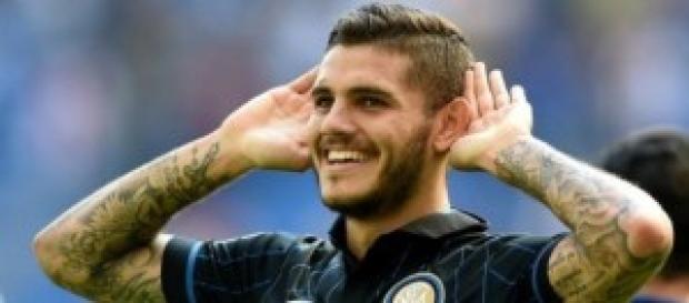 Mauro Icardi, attaccante dell'Inter Mauro Icardi, attaccante dell'Inter