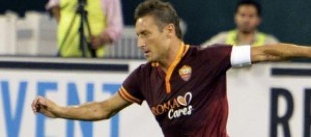 Francesco Totti capitano della Roma Francesco Totti capitano della Roma