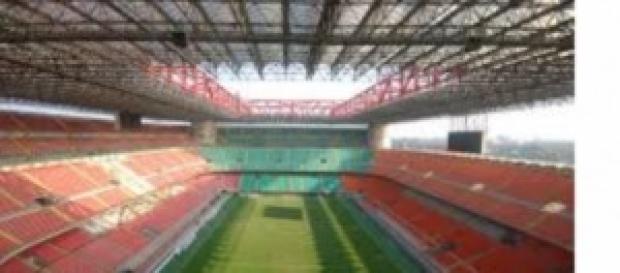 Lo stadio Meazza di Milano Lo stadio Meazza di Milano