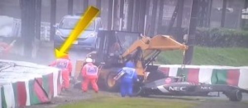 Immagini video incidente Jules Bianchi 