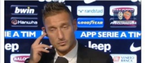 Totti ai microfoni di Sky