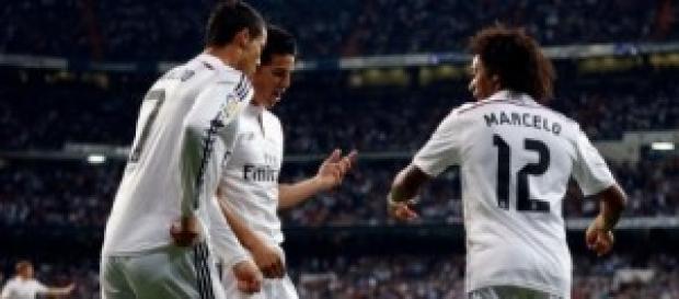 Baile de goles en el Bernabéu. Foto:realmadrid.com Baile de goles en el Bernabéu. Foto:realmadrid.com