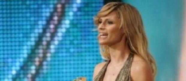 La showgirl Michelle Hunziker La showgirl Michelle Hunziker