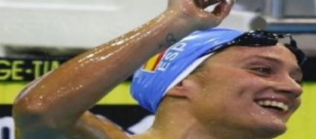 Mireia Belmonte, una de las mejores en natación. Mireia Belmonte, una de las mejores en natación.