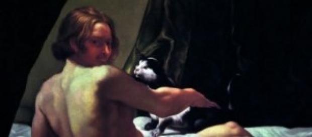 Jeune homme nu au chat sur un lit (1620-1622) Jeune homme nu au chat sur un lit (1620-1622)