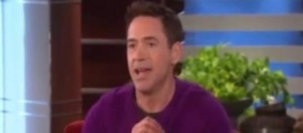 Robert no programa de Ellen Reprodução: Youtube Robert no programa de Ellen Reprodução: Youtube