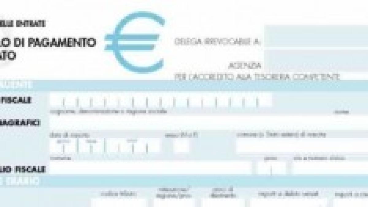 Tasi 2014 Versamento Tramite Modello F24 Bollettino