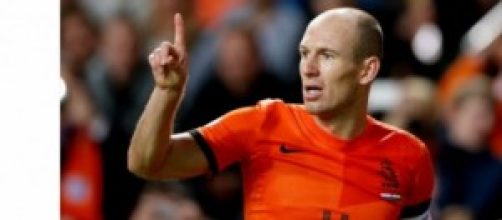 l'attaccante degli Orange Robben