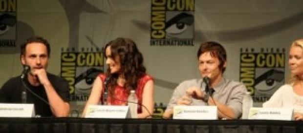 Algunos de los actores de "The Walking Dead". Algunos de los actores de "The Walking Dead".