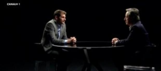 Casillas y Gabilondo en la entrevista. Foto: Ara Casillas y Gabilondo en la entrevista. Foto: Ara