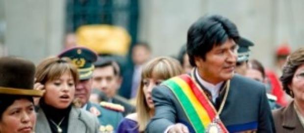 Evo Morales, presidente de Bolivia. Evo Morales, presidente de Bolivia.