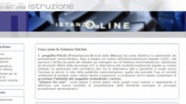 Istanze Online Miur Modello D3 personale Ata