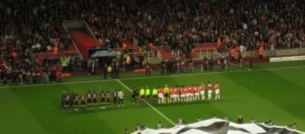 football match with Arsenal football match with Arsenal