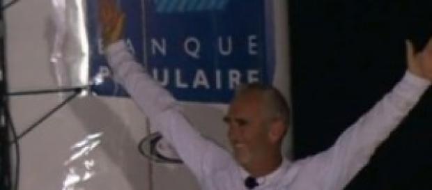 Loick Peyron, vainqueur de la Route du Rhum 2014 Loick Peyron, vainqueur de la Route du Rhum 2014