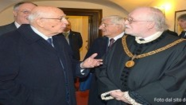 Il Presidente della Repubblica Napolitano