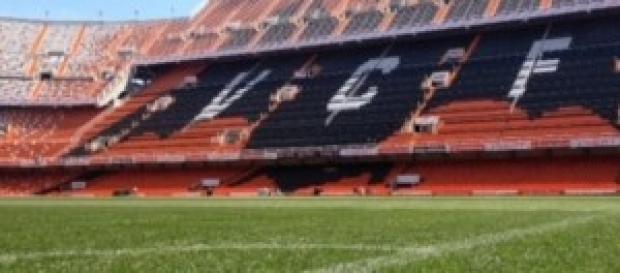 El nuevo césped que lucirá Mestalla El nuevo césped que lucirá Mestalla