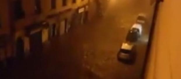 Maltempo Genova e Liguria, inferno a Chiavari Maltempo Genova e Liguria, inferno a Chiavari