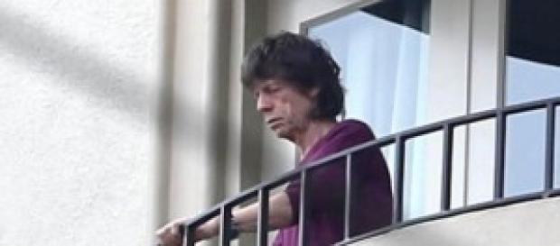 Mick Jagger con estrés postraumático. Mick Jagger con estrés postraumático.
