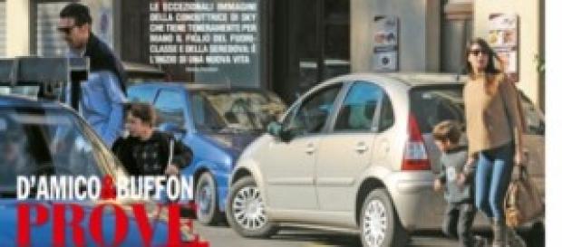 Gossip news: Buffon e D'Amico con i figli di lui. Gossip news: Buffon e D'Amico con i figli di lui.