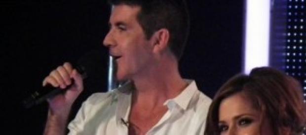 X factor UK judges Simon and Cheryl X factor UK judges Simon and Cheryl