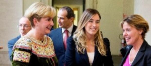 Jobs act e pensioni, Boschi a Ncd: no vertici Jobs act e pensioni, Boschi a Ncd: no vertici