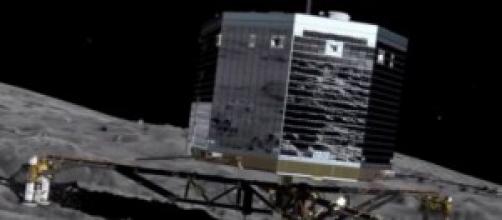 Sonda espacial Philae, en el Cometa