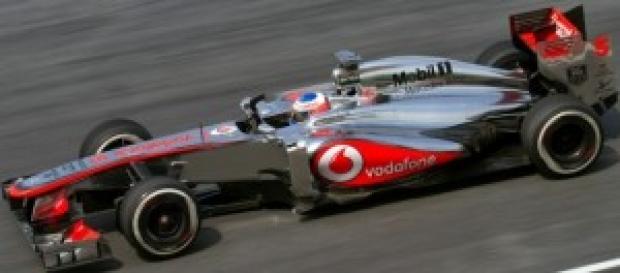 El McLaren de Jenson Button. El McLaren de Jenson Button.