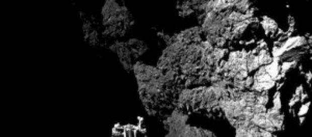 Operazione Rosetta nel nucleo cometario. Operazione Rosetta nel nucleo cometario.
