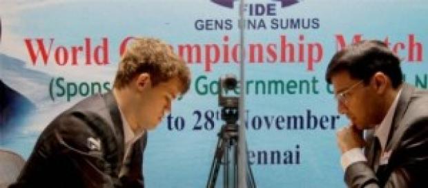 Partida entre Anand y Carlsen Partida entre Anand y Carlsen