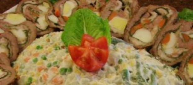Sugerencia: matambre con ensalada rusa Sugerencia: matambre con ensalada rusa