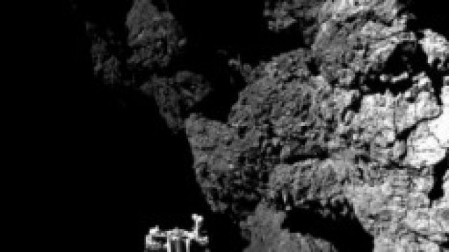 Operazione Rosetta nel nucleo cometario.