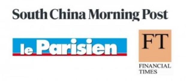 South China Morning Post, Le Parisien e FT South China Morning Post, Le Parisien e FT