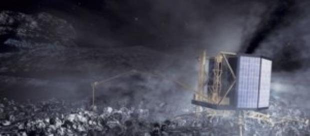 Sarà una lunga notte per Philae. Sarà una lunga notte per Philae.