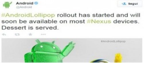 Aggiornamento Android L per Nexus 5 e Nexus 4