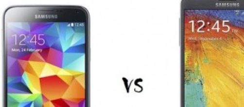 Samsung: Galaxy S5 vs Galaxy Note 3