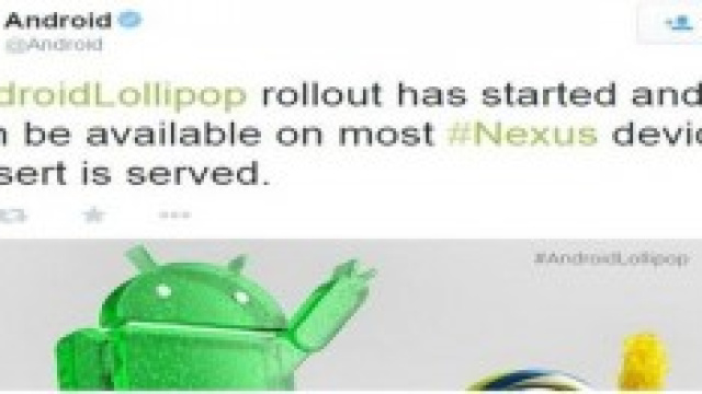 Aggiornamento Android L per Nexus 5 e Nexus 4