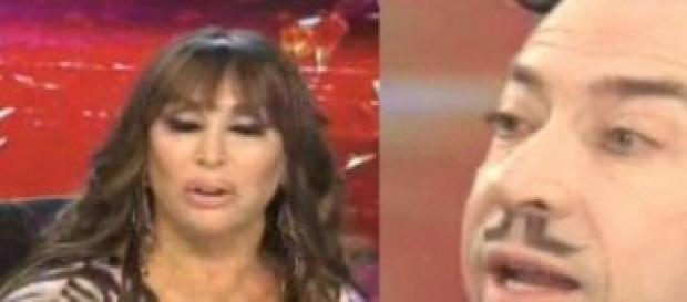 La pelea de Moria Casán y Aníbal Pachano. La pelea de Moria Casán y Aníbal Pachano.