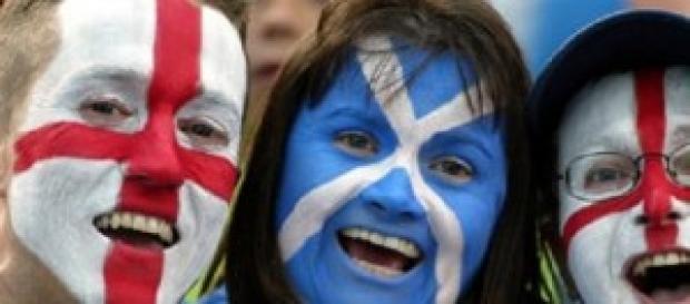 England versus Scotland football match England versus Scotland football match