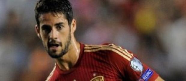 Isco en el partido de ayer frente a Alemania Isco en el partido de ayer frente a Alemania