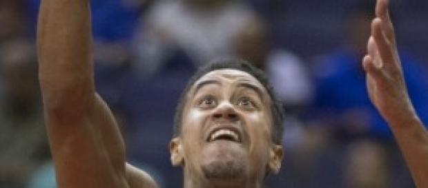 Brian Roberts, jugador de los Charlotte Hornets. Brian Roberts, jugador de los Charlotte Hornets.