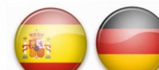 Escudos de España y Alemania Escudos de España y Alemania
