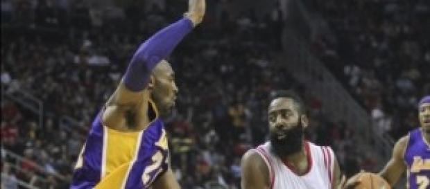 James Harden defendido por Kobe James Harden defendido por Kobe