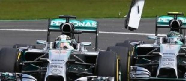 Lewis Hamilton y Nico Rosberg - Spa Lewis Hamilton y Nico Rosberg - Spa