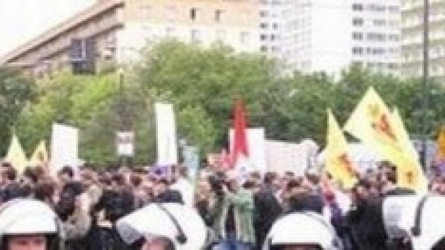 Proteste e scioperi in Italia.