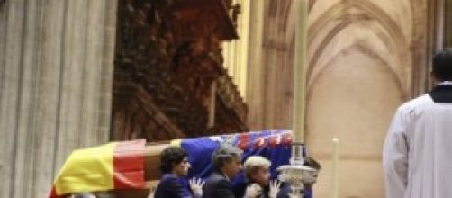 Funeral de la duquesa de Alba en la Catedral.