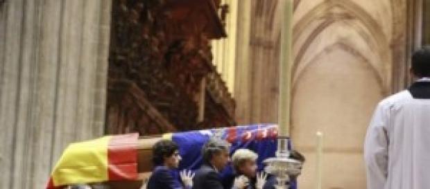 Funeral de la duquesa de Alba en la Catedral. Funeral de la duquesa de Alba en la Catedral.