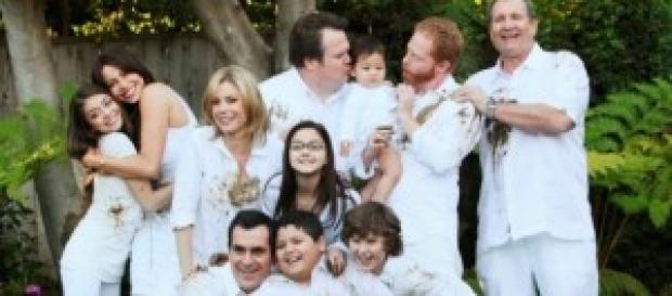 La familia al completo en la fotografía La familia al completo en la fotografía